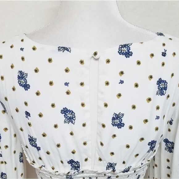 FREE People Two Faces Ruched Waist Mini Dress - Picture 10 of 16